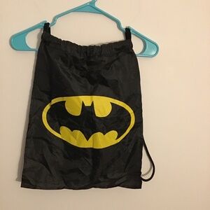 Batman Logo Cinch. Bag